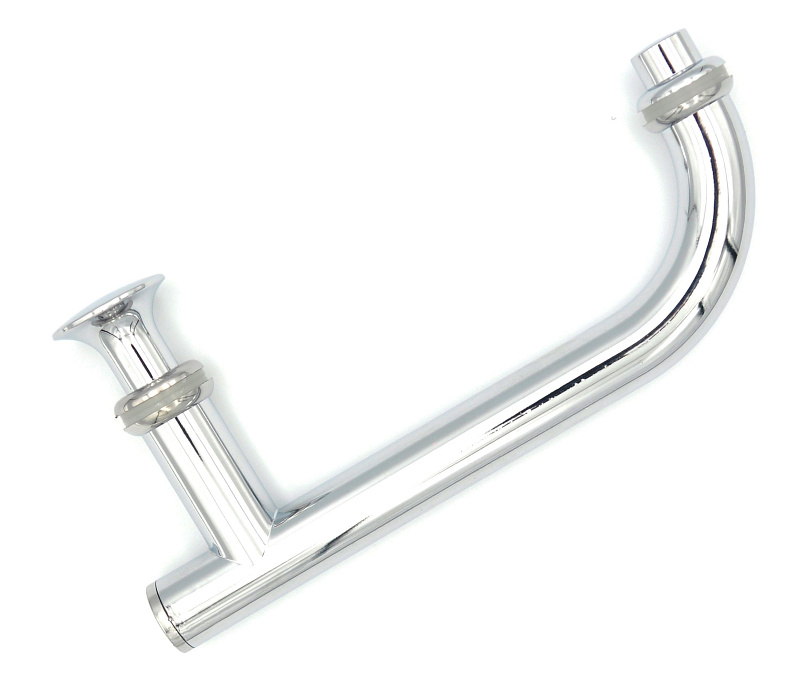 Ajtófogantyú, két furatos ajtó üvegre.